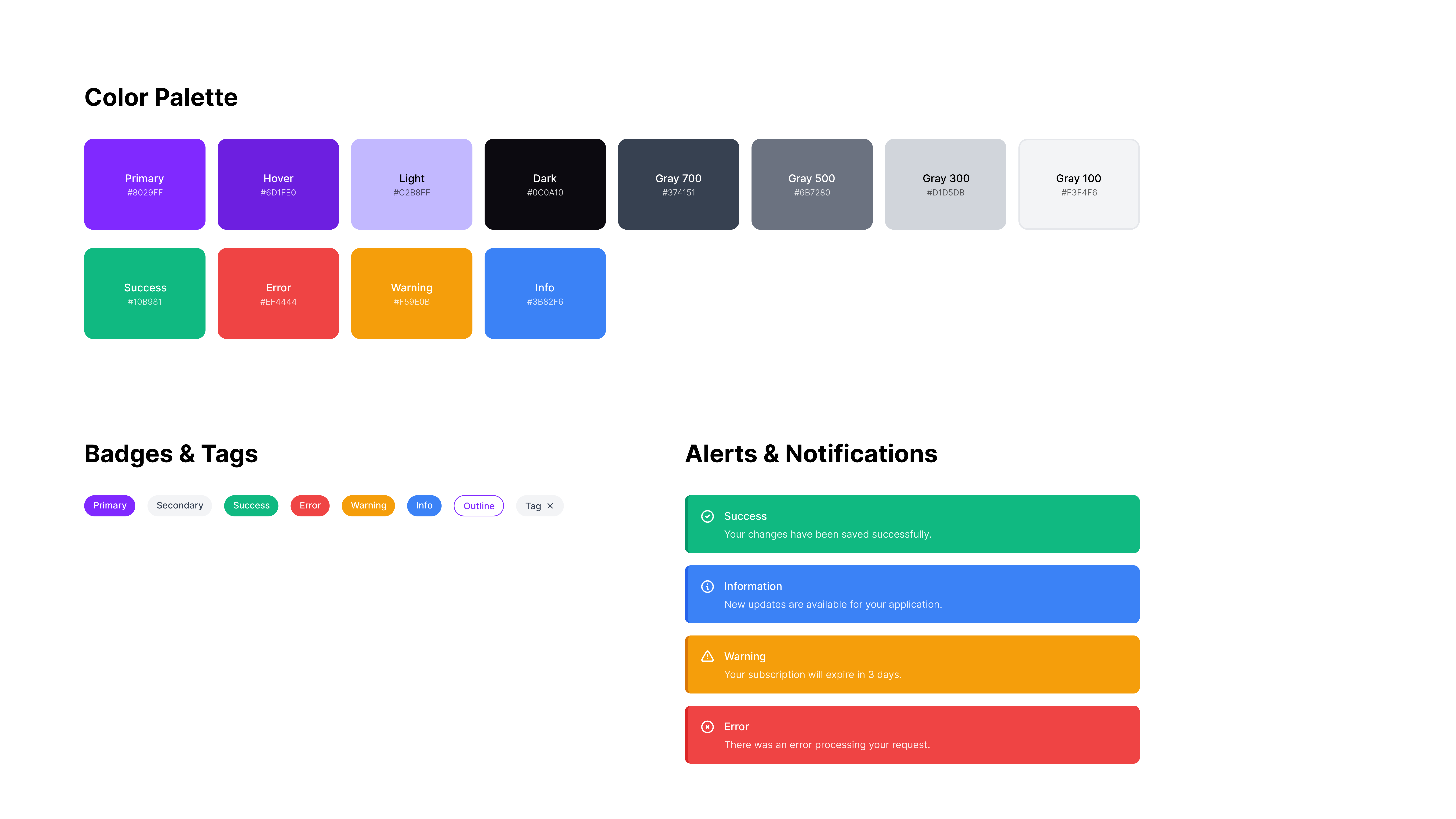 Color Palette